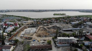 Pregatirea terenului pentru dezvoltarea proiectului imobiliar