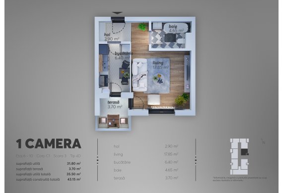 Studiouri - C1.4D